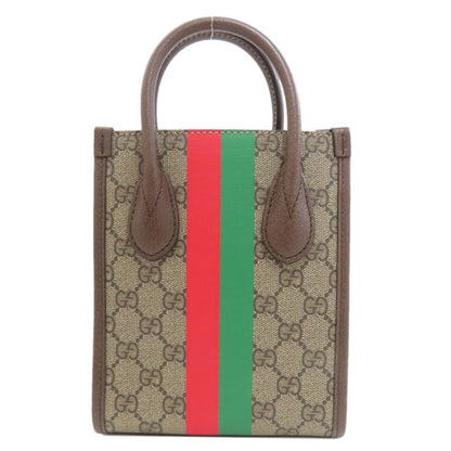 GUCCI 671623 Interlocking G 2WAY Handbag PVC Ladies [Used]