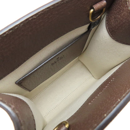 GUCCI 671623 Interlocking G 2WAY Handbag PVC Ladies [Used]