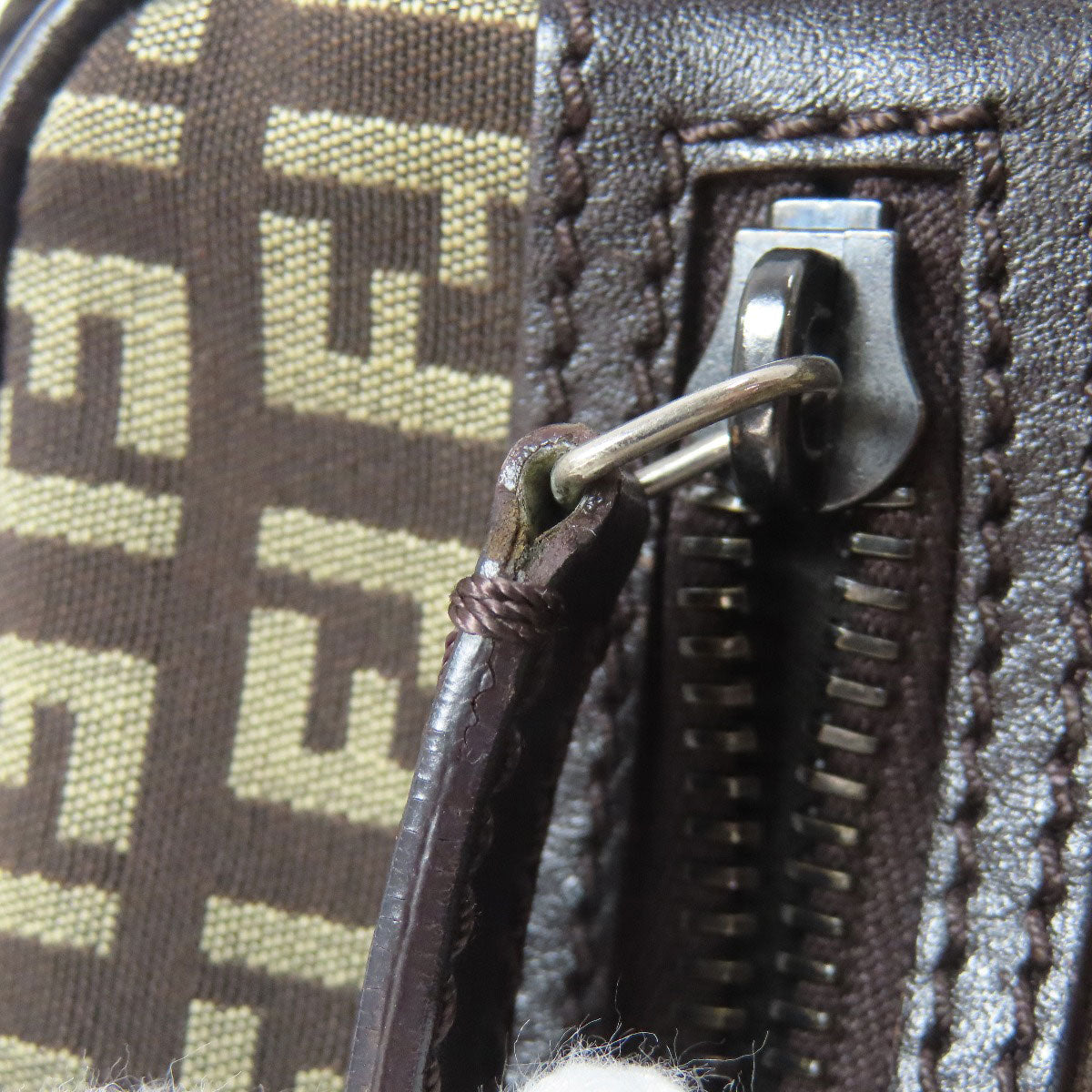 FENDI Zucca pattern Shoulder Bag Canvas Ladies [Used]