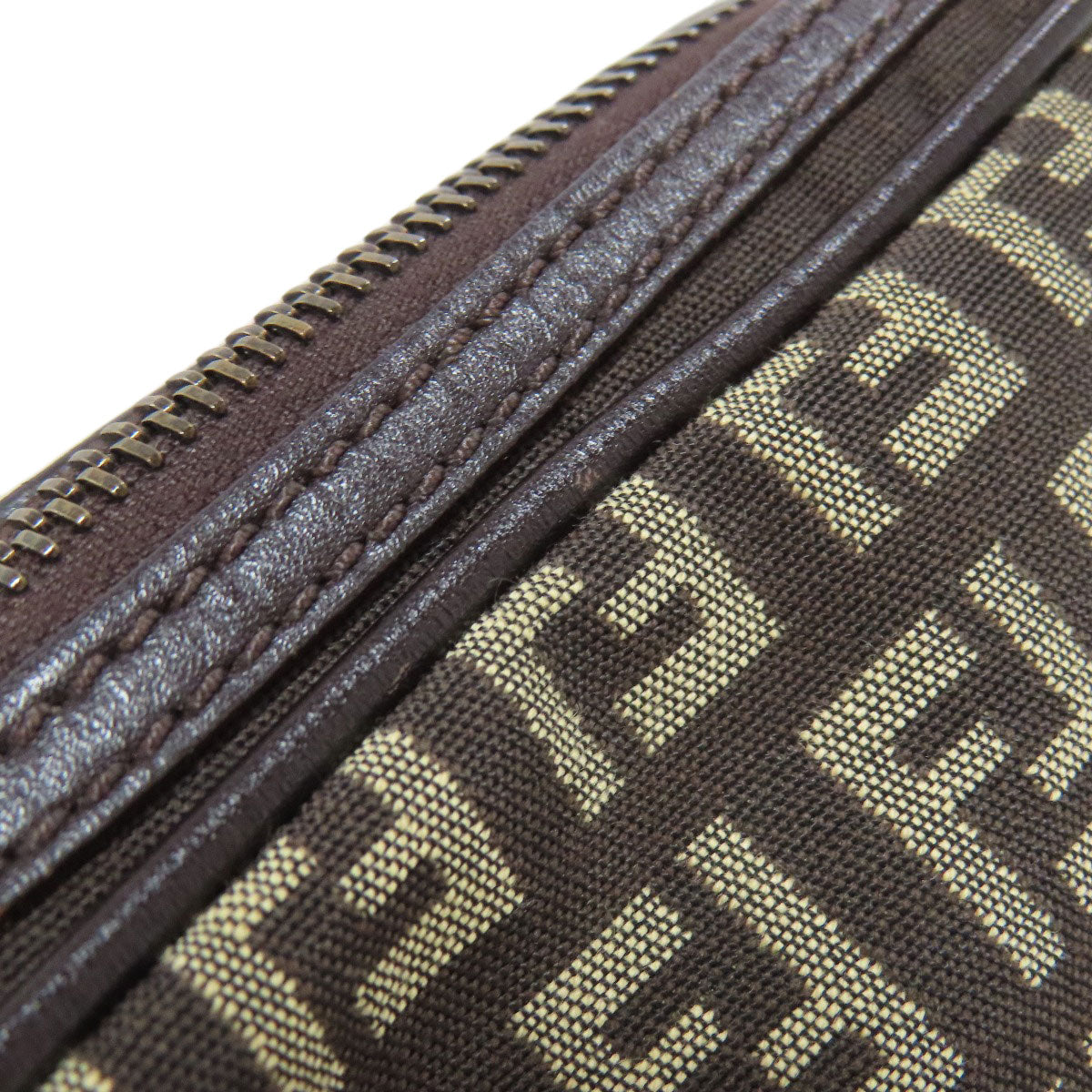 FENDI Zucca pattern Shoulder Bag Canvas Ladies [Used]