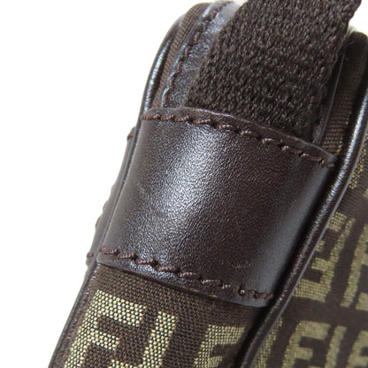 FENDI Zucca pattern Shoulder Bag Canvas Ladies [Used]