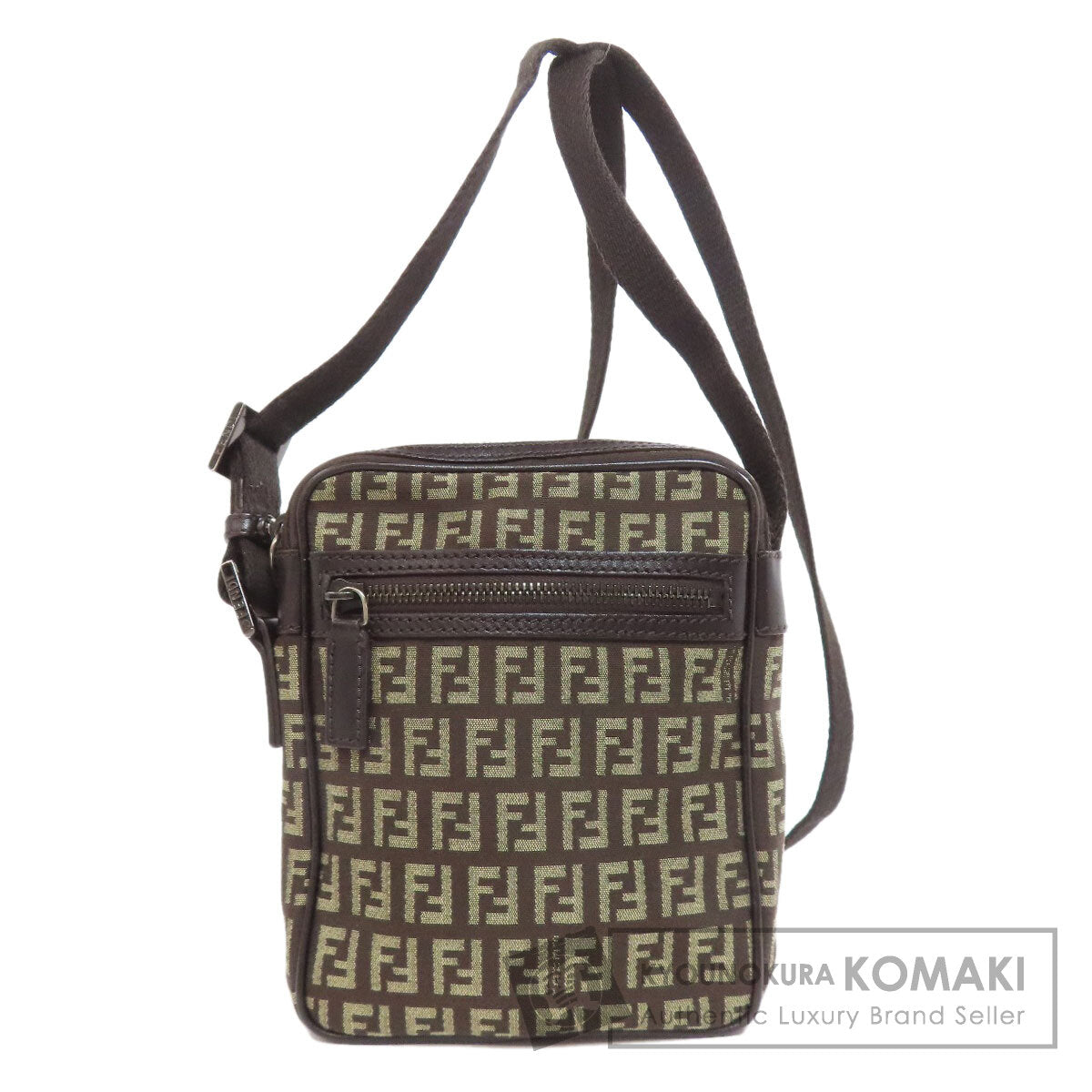 FENDI Zucca pattern Shoulder Bag Canvas Ladies [Used]