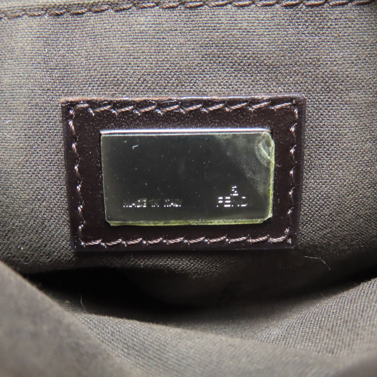 FENDI Zucca pattern Shoulder Bag Canvas Ladies [Used]