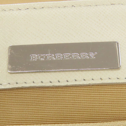 BURBERRY Nova Check Shoulder Bag Leather CanvasLadies [Used]