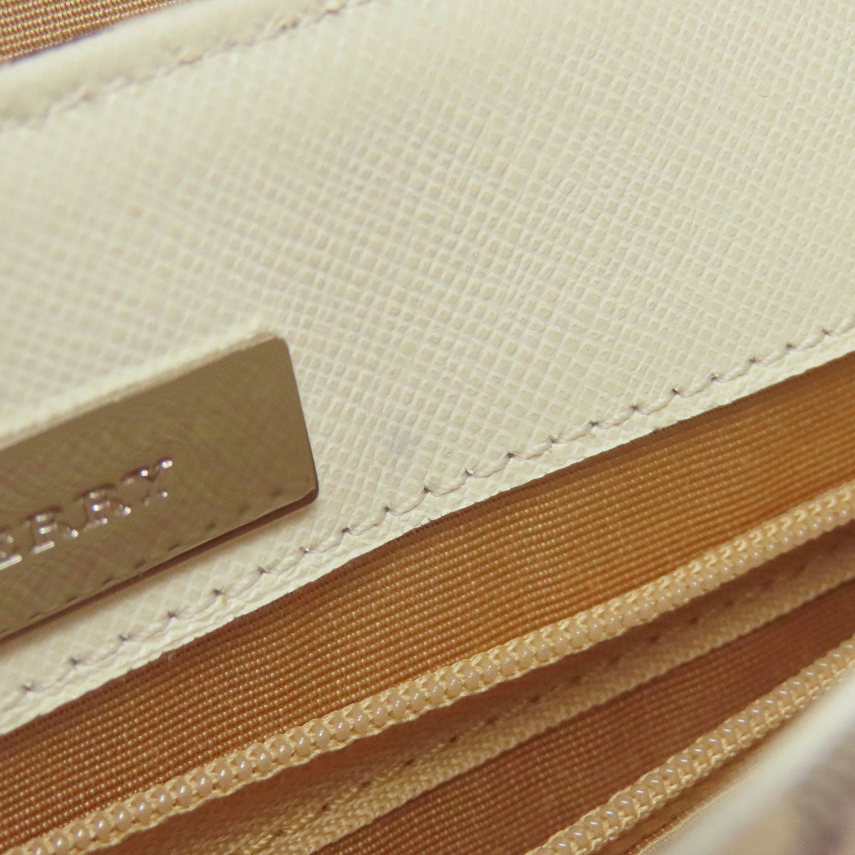 BURBERRY Nova Check Shoulder Bag Leather CanvasLadies [Used]