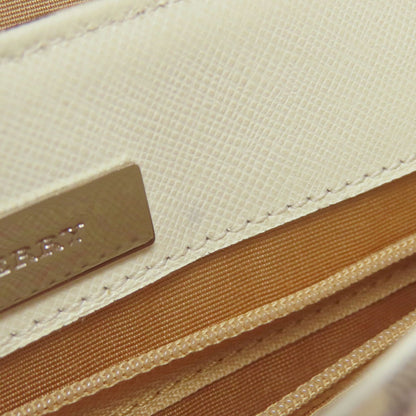 BURBERRY Nova Check Shoulder Bag Leather CanvasLadies [Used]