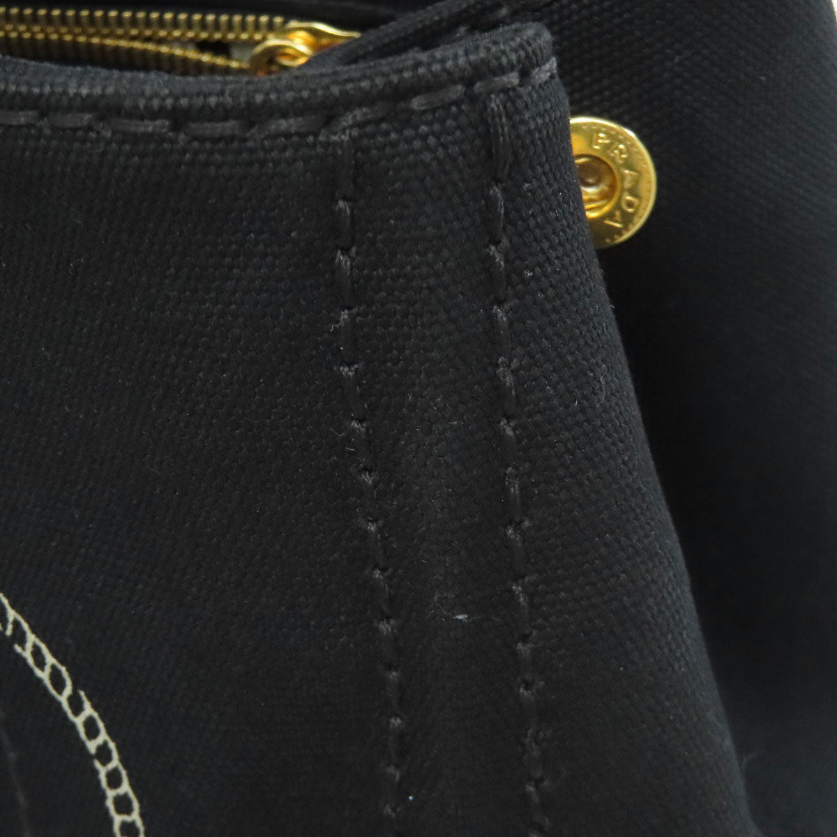 PRADA Canapa mini 2 WAY Handbag Canvas Ladies [Used]