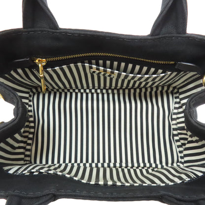 PRADA Canapa mini 2 WAY Handbag Canvas Ladies [Used]