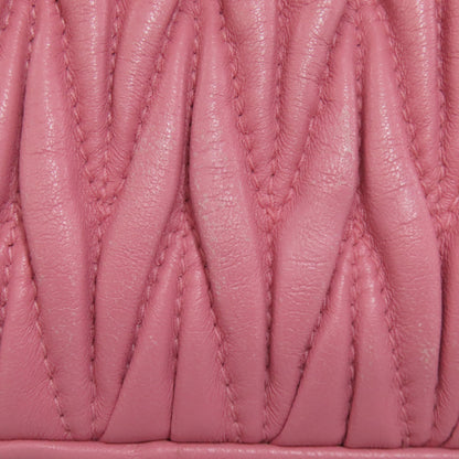 MIUMIU Materasse Accessory pouch Leather Ladies [Used]