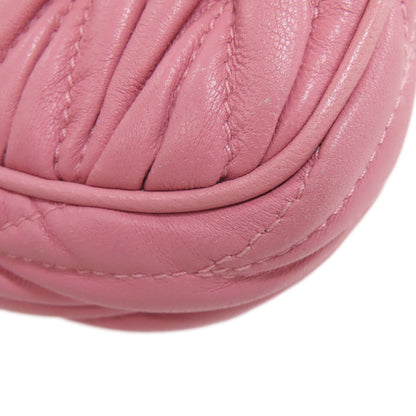 MIUMIU Materasse Accessory pouch Leather Ladies [Used]