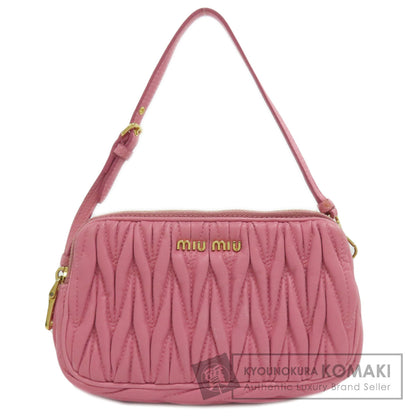 MIUMIU Materasse Accessory pouch Leather Ladies [Used]