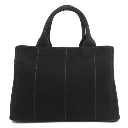 PRADA Canapa Mini 2WAY Handbag Canvas Ladies [Used]