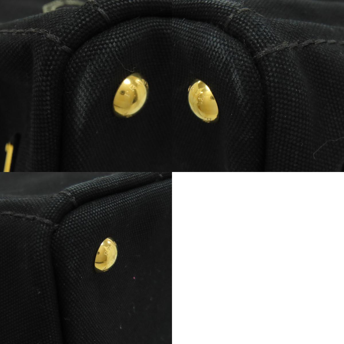 PRADA Canapa Mini 2WAY Handbag Canvas Ladies [Used]