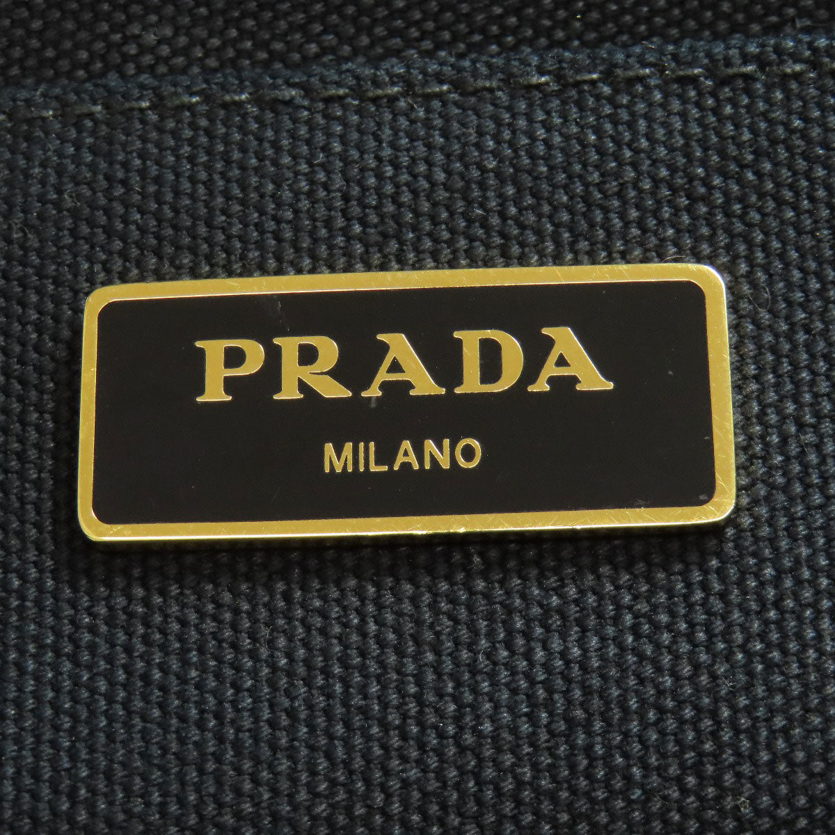 PRADA Canapa Mini 2WAY Handbag Canvas Ladies [Used]
