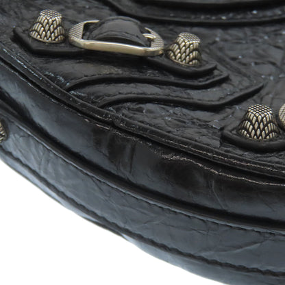 BALENCIAGA Heart motif Shoulder Bag Leather Ladies [Used]