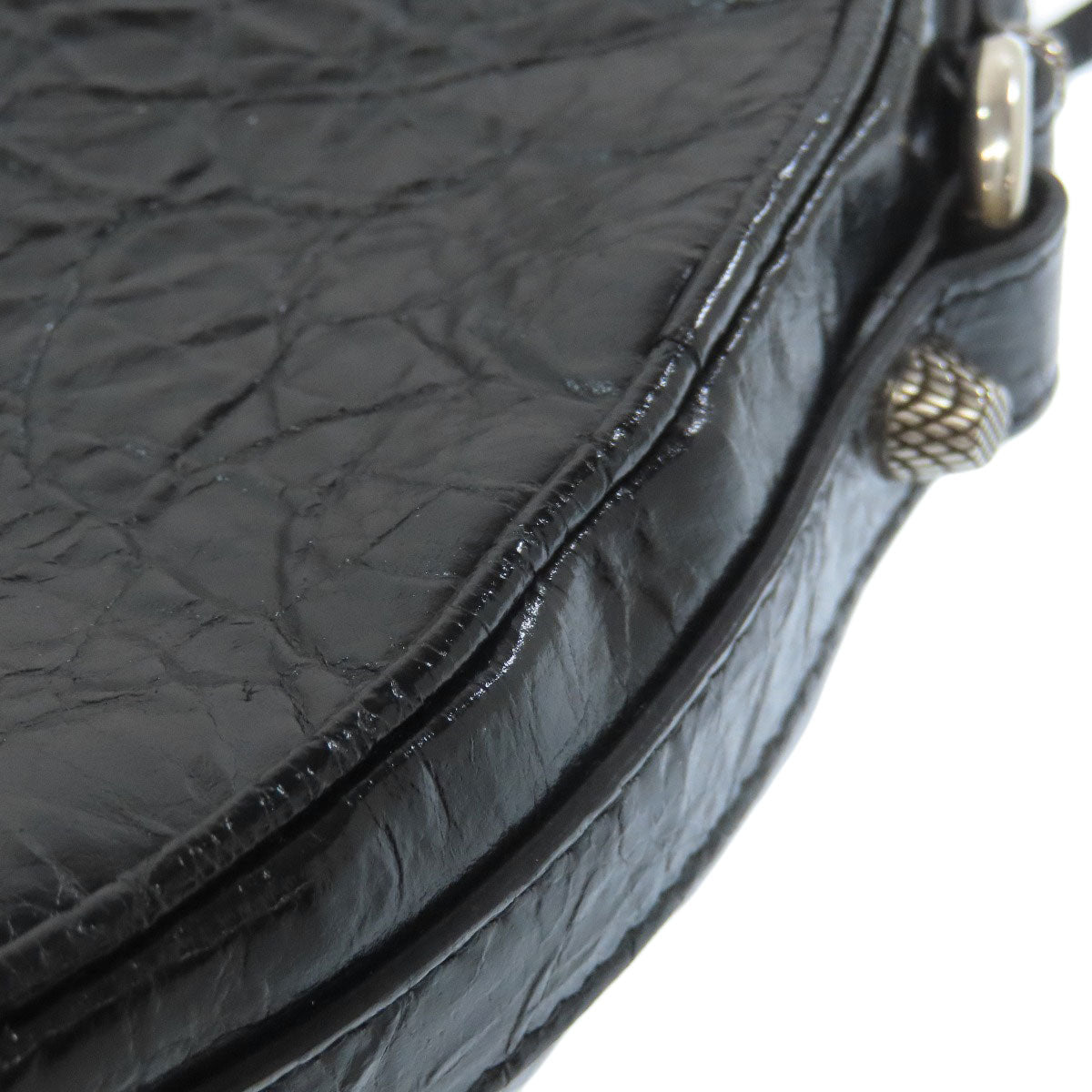 BALENCIAGA Heart motif Shoulder Bag Leather Ladies [Used]