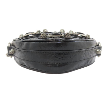 BALENCIAGA Heart motif Shoulder Bag Leather Ladies [Used]