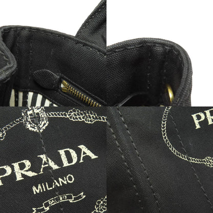 PRADA Canapa Mini 2WAY Handbag Canvas Ladies [Used]