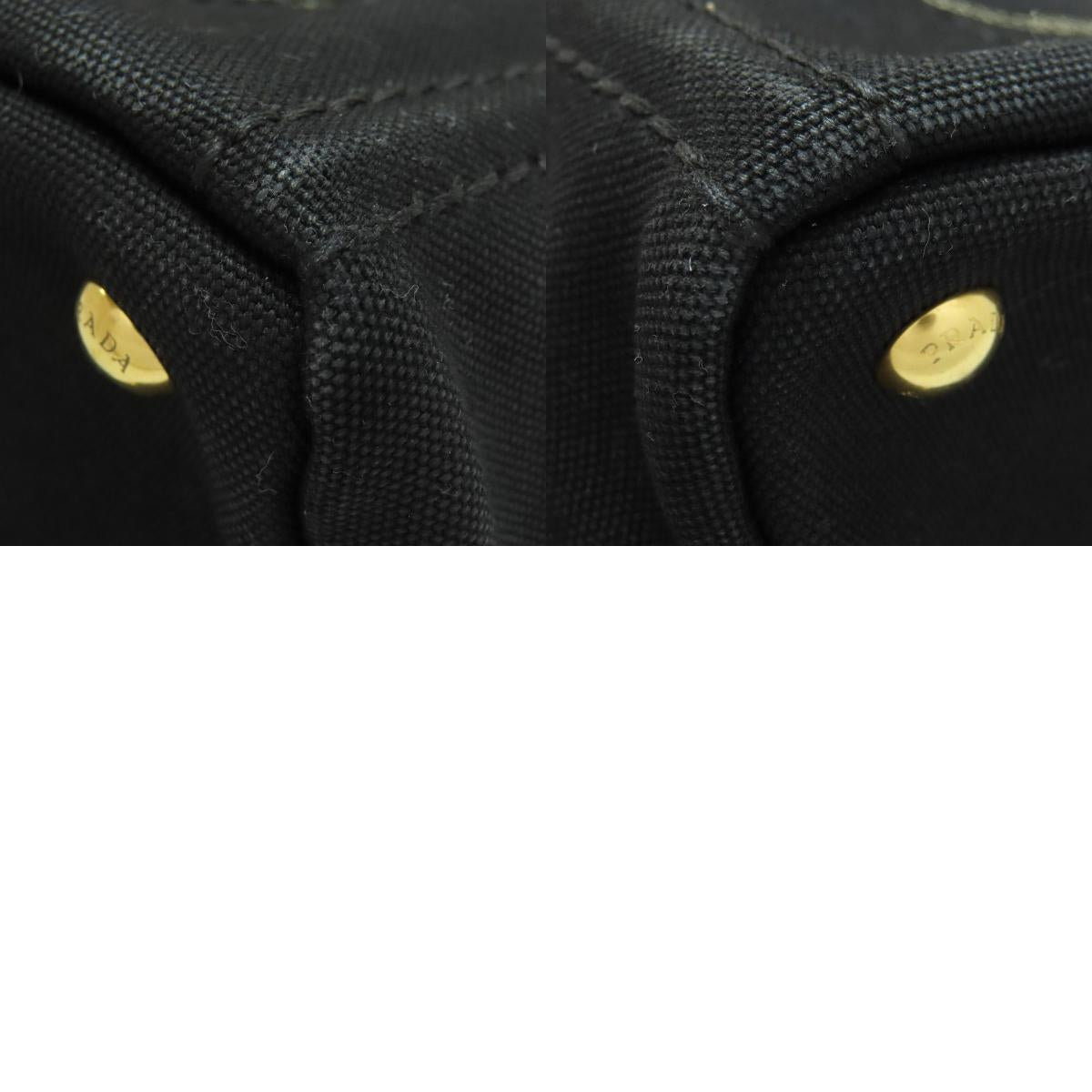 PRADA Canapa Mini 2WAY Handbag Canvas Ladies [Used]