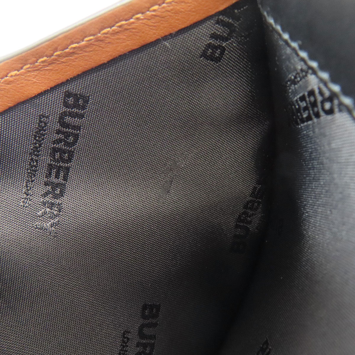 BURBERRY TB logo pattern Bifold Wallet with Coin Pocket Leather Ladies [Used]