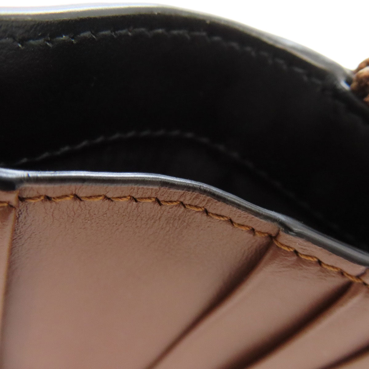 BURBERRY TB logo pattern Bifold Wallet with Coin Pocket Leather Ladies [Used]