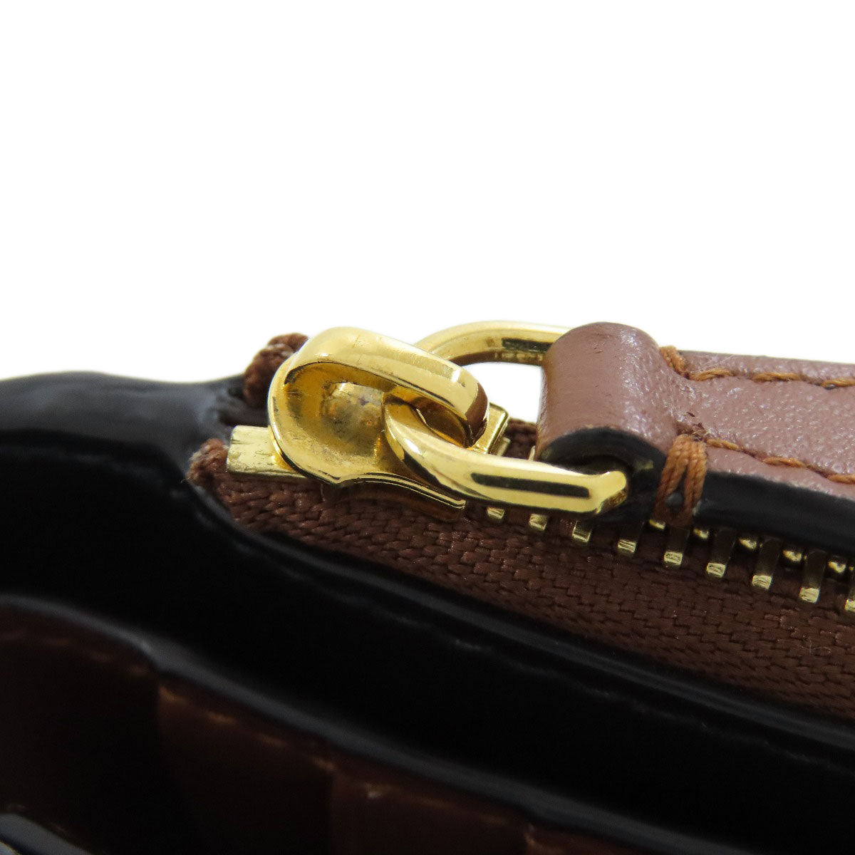 BURBERRY TB logo pattern Bifold Wallet with Coin Pocket Leather Ladies [Used]