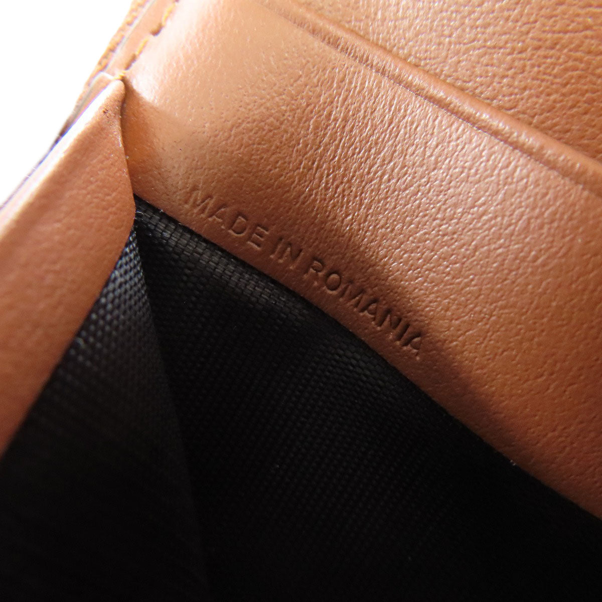 BURBERRY TB logo pattern Bifold Wallet with Coin Pocket Leather Ladies [Used]