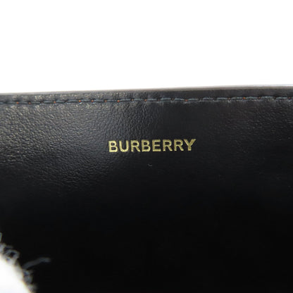BURBERRY logo Bifold Wallet with Coin Pocket PVC Ladies [Used]