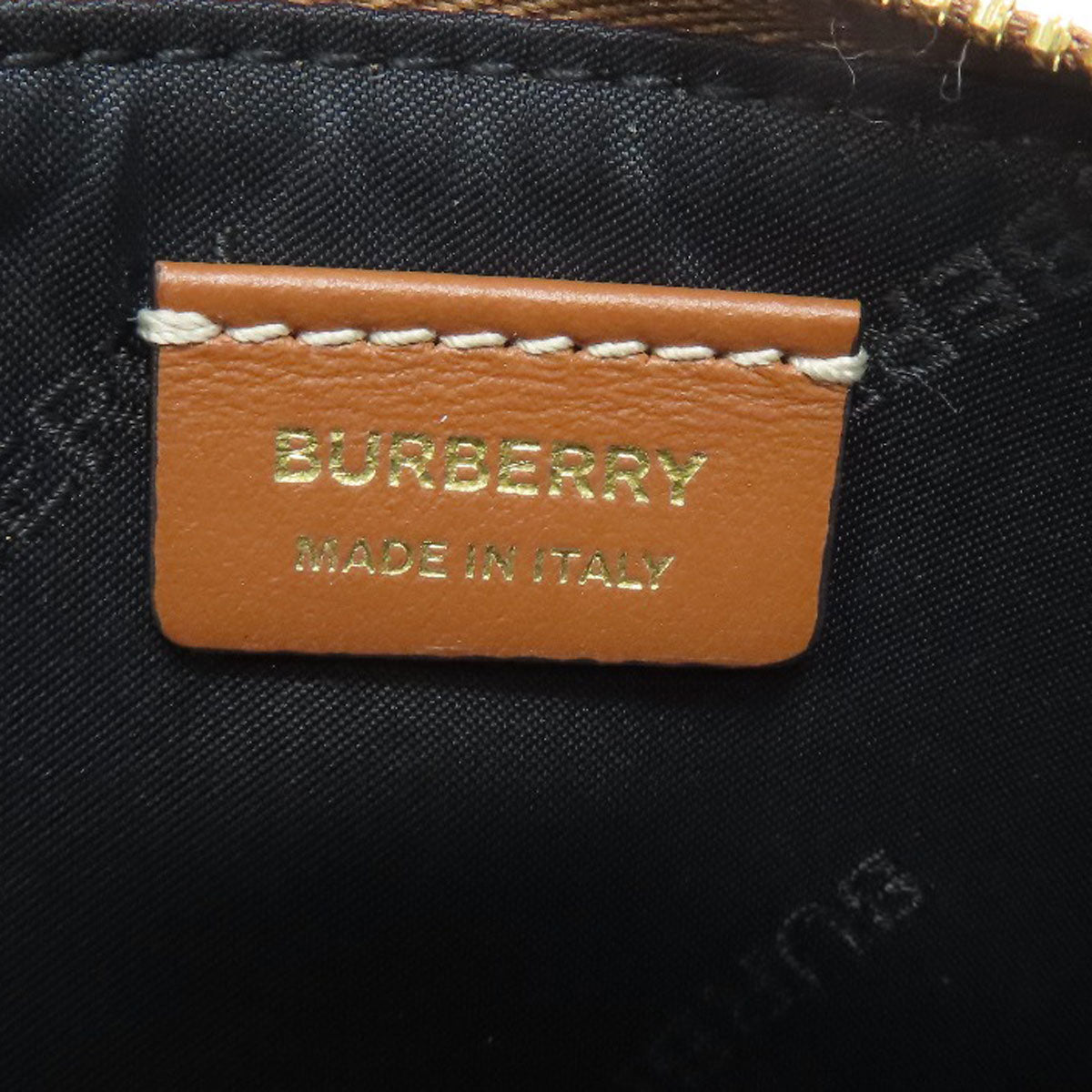 BURBERRY Nova Check coin purse Leather Ladies [Used]