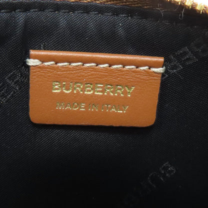 BURBERRY Nova Check coin purse Leather Ladies [Used]