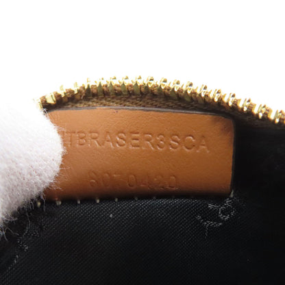 BURBERRY Nova Check coin purse Leather Ladies [Used]