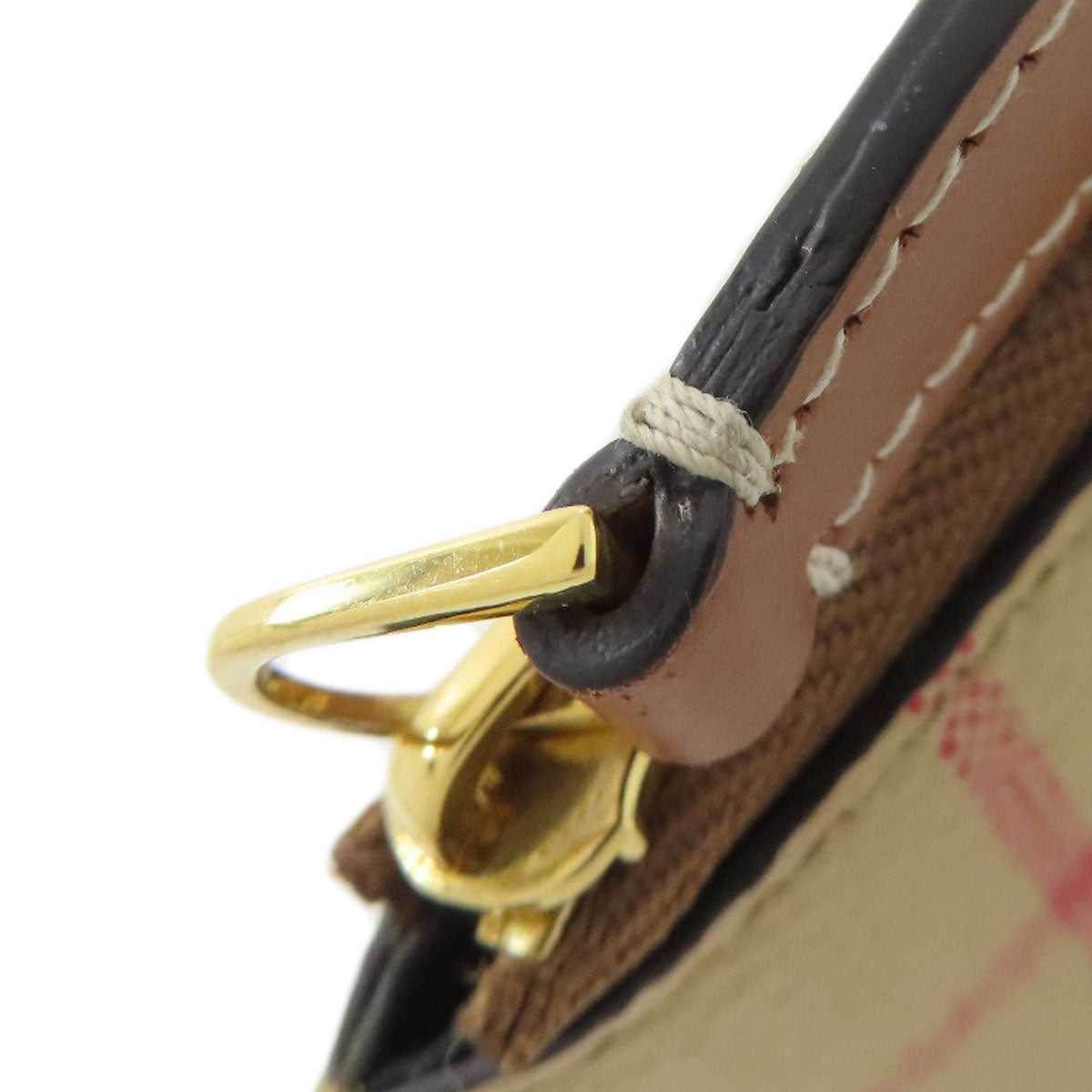 BURBERRY Nova Check coin purse Leather Ladies [Used]