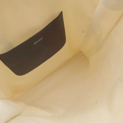 Jimmy Choo logo Tote Bag Canvas Ladies [Used]