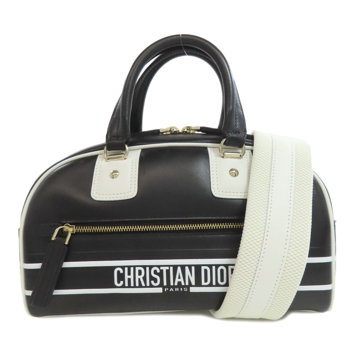 CHRISTIAN DIOR Vibe 2WAY Handbag Calf Ladies [Used]