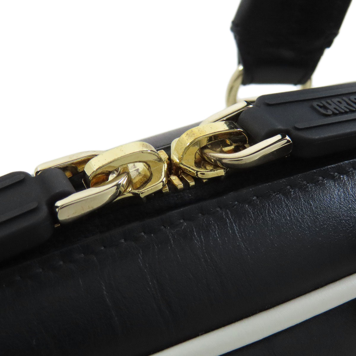 CHRISTIAN DIOR Vibe 2WAY Handbag Calf Ladies [Used]