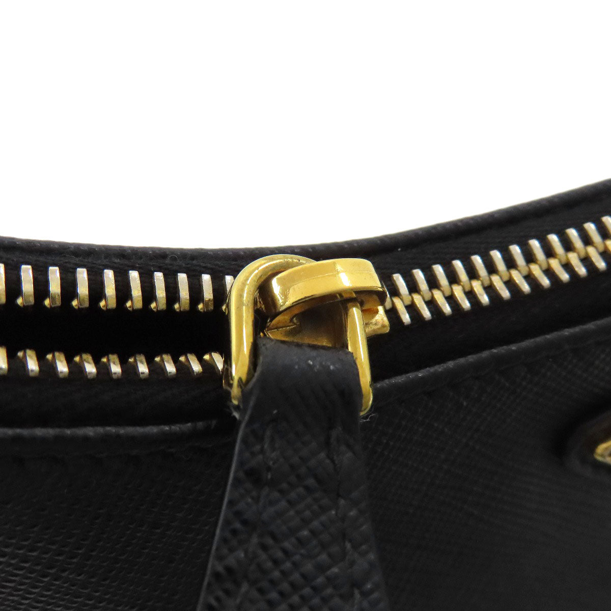 PRADA Logo Hardware 2WAY Shoulder Bag Safiano Ladies [Used]