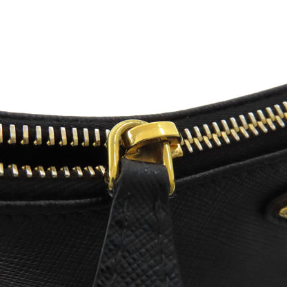 PRADA Logo Hardware 2WAY Shoulder Bag Safiano Ladies [Used]