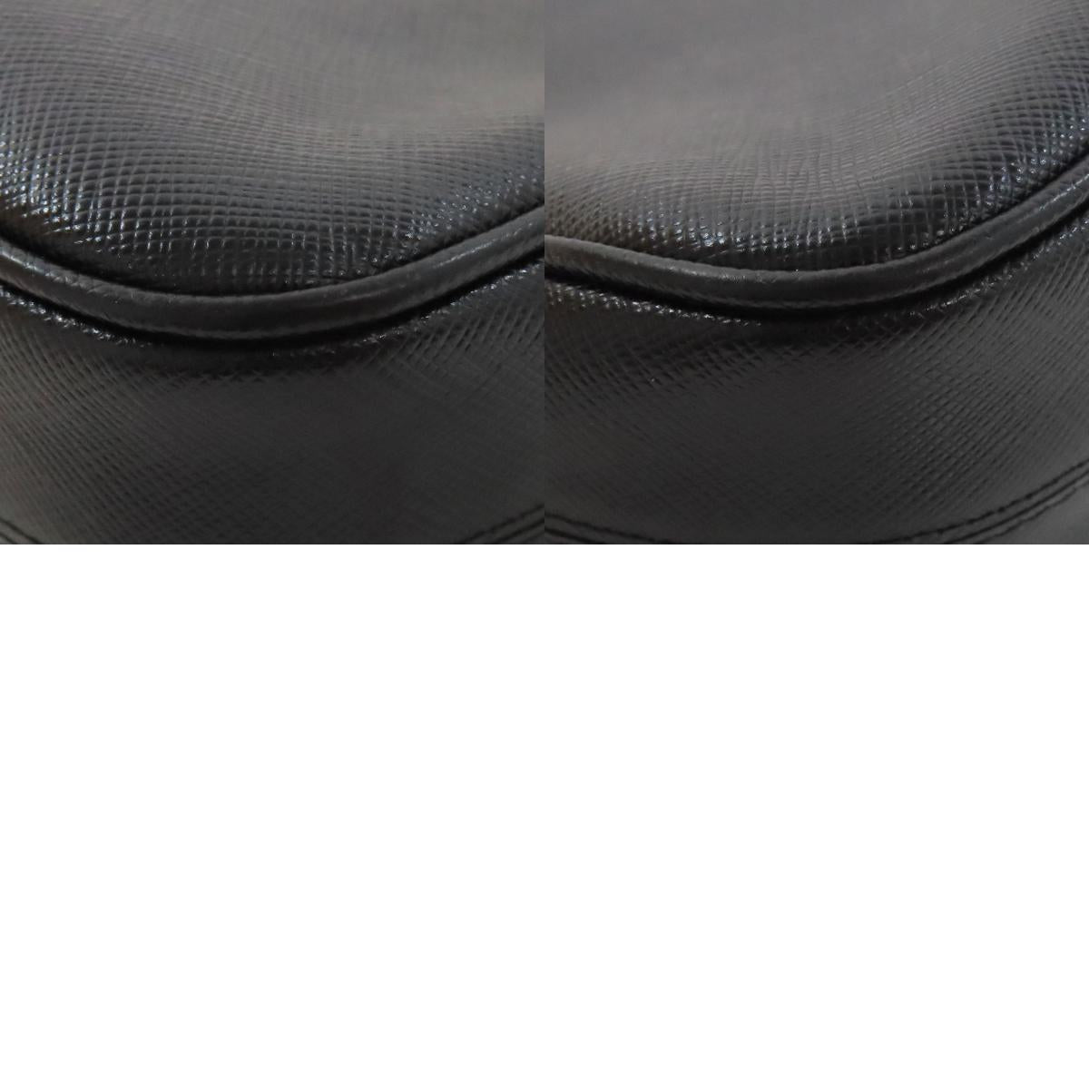 PRADA Logo Hardware 2WAY Shoulder Bag Safiano Ladies [Used]