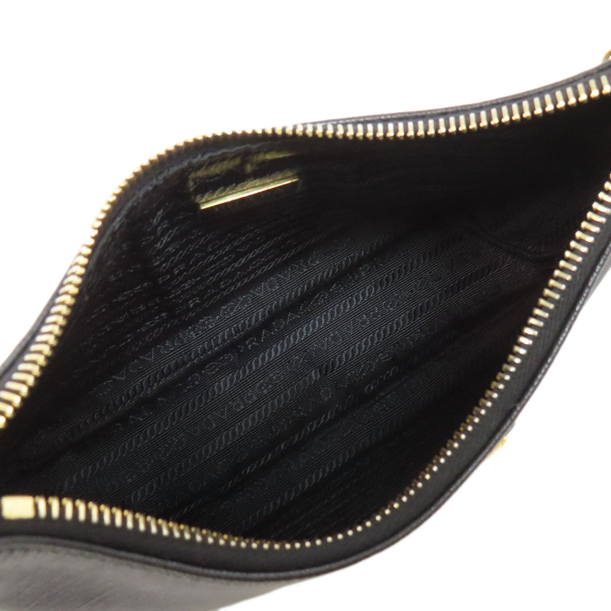 PRADA Logo Hardware 2WAY Shoulder Bag Safiano Ladies [Used]