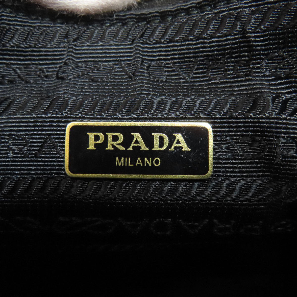 PRADA Logo Hardware 2WAY Shoulder Bag Safiano Ladies [Used]