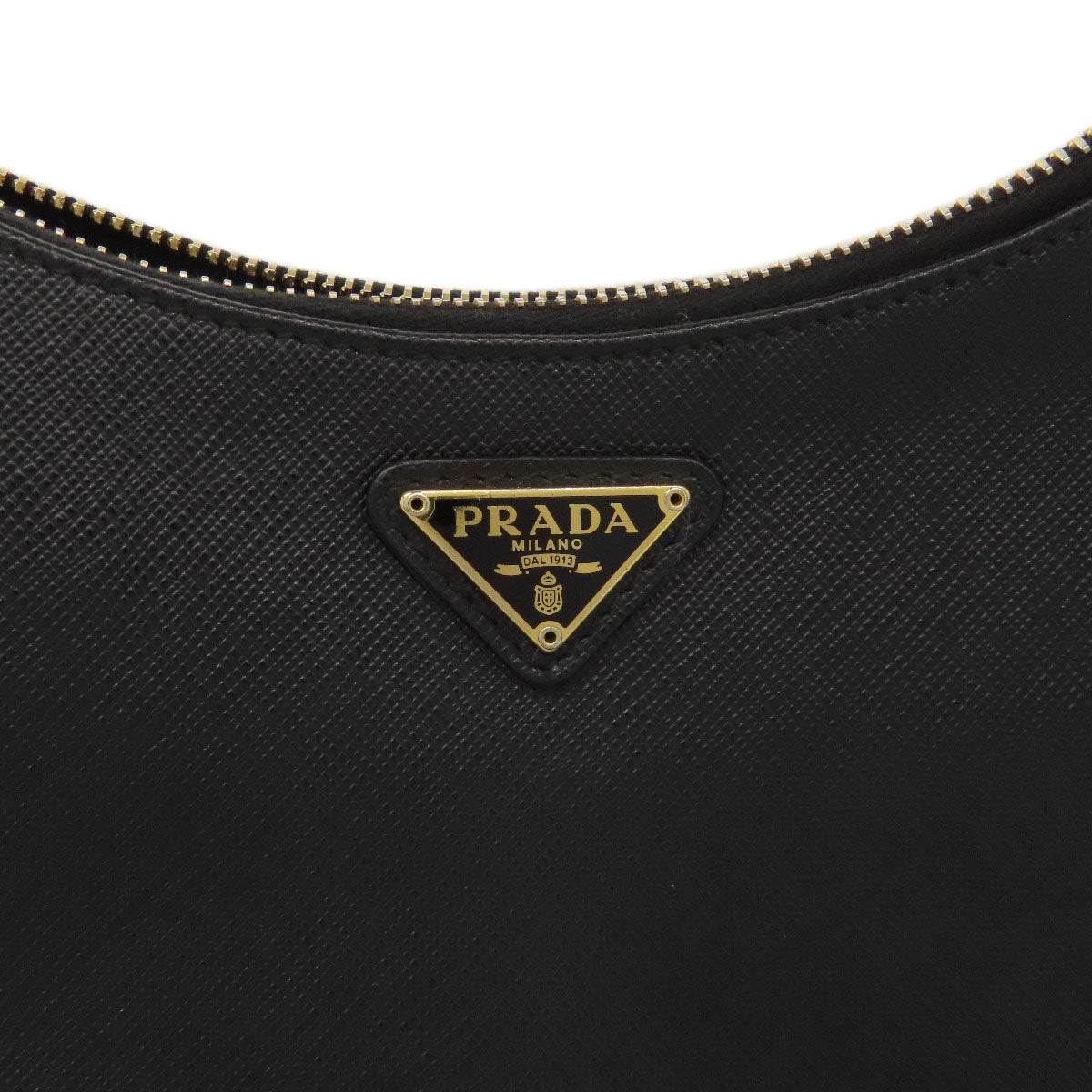 PRADA Logo Hardware 2WAY Shoulder Bag Safiano Ladies [Used]
