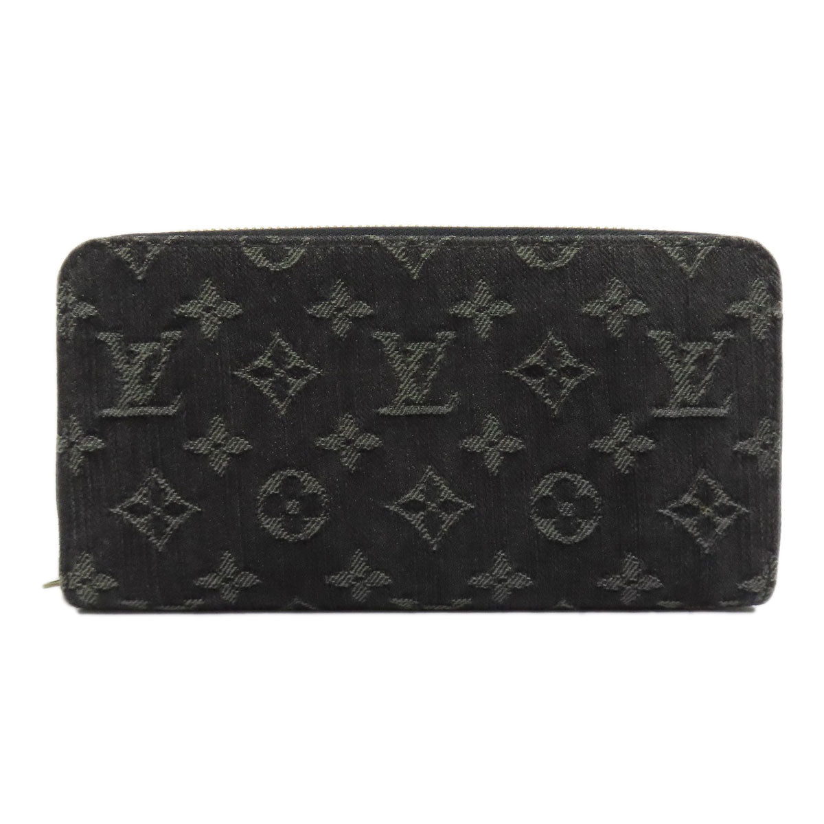 LOUIS VUITTON M95614 Zippy wallet Long wallet (with coin pocket) Denim Ladies [Used]