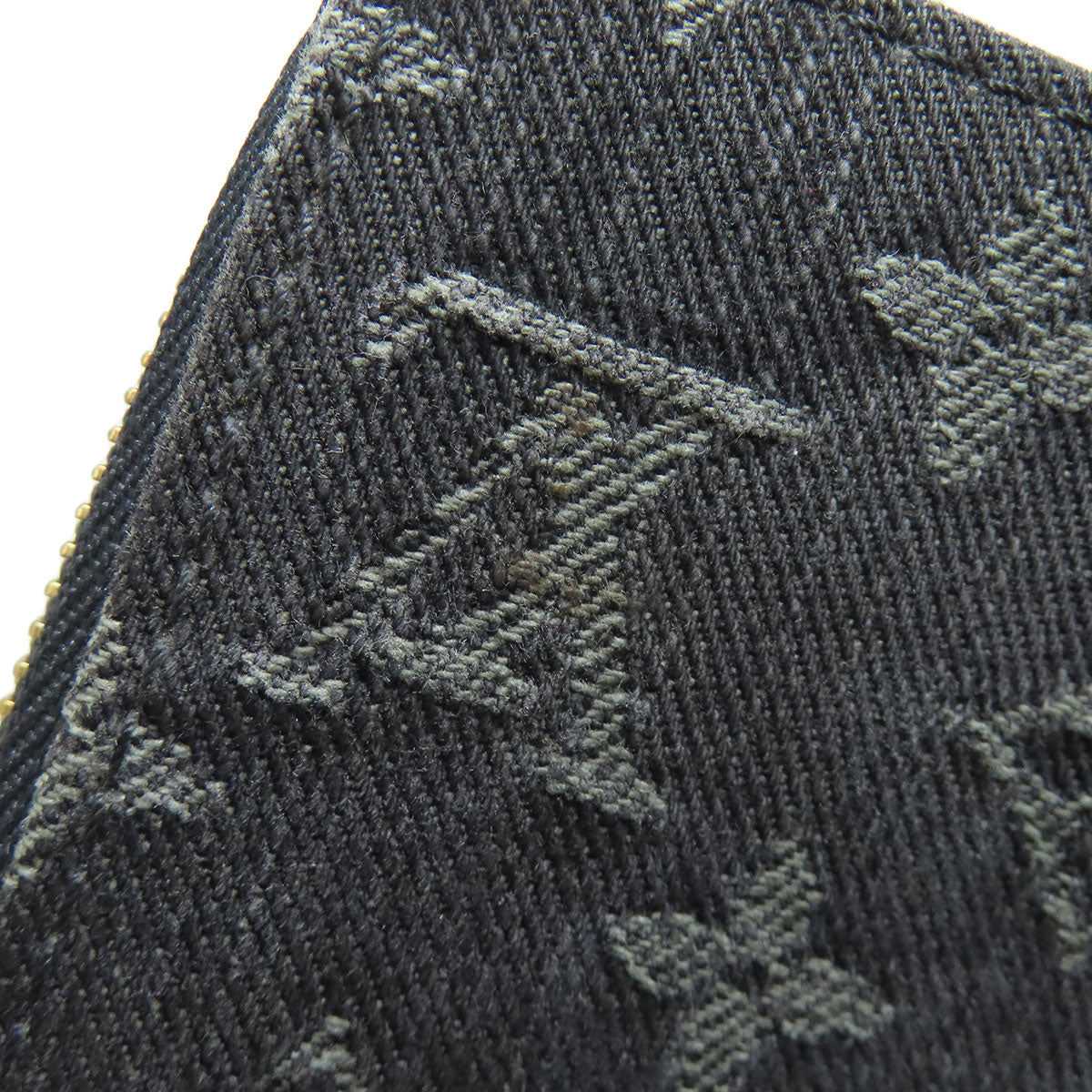 LOUIS VUITTON M95614 Zippy wallet Long wallet (with coin pocket) Denim Ladies [Used]