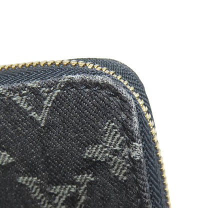 LOUIS VUITTON M95614 Zippy wallet Long wallet (with coin pocket) Denim Ladies [Used]