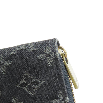 LOUIS VUITTON M95614 Zippy wallet Long wallet (with coin pocket) Denim Ladies [Used]
