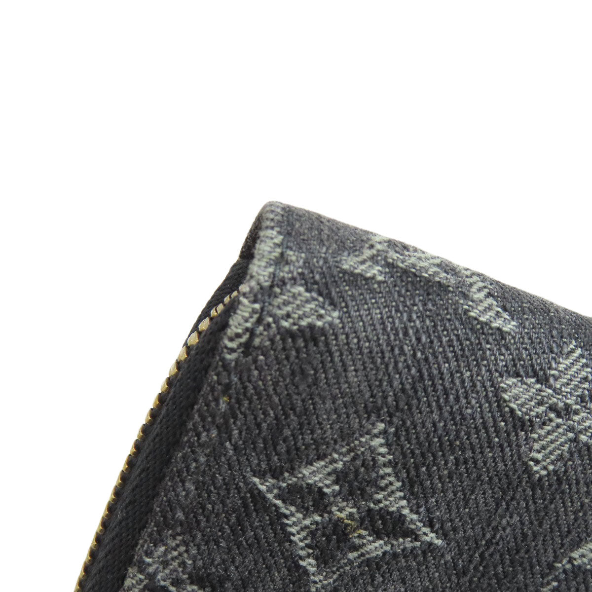 LOUIS VUITTON M95614 Zippy wallet Long wallet (with coin pocket) Denim Ladies [Used]