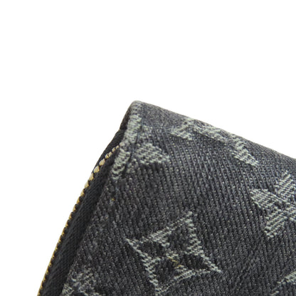 LOUIS VUITTON M95614 Zippy wallet Long wallet (with coin pocket) Denim Ladies [Used]