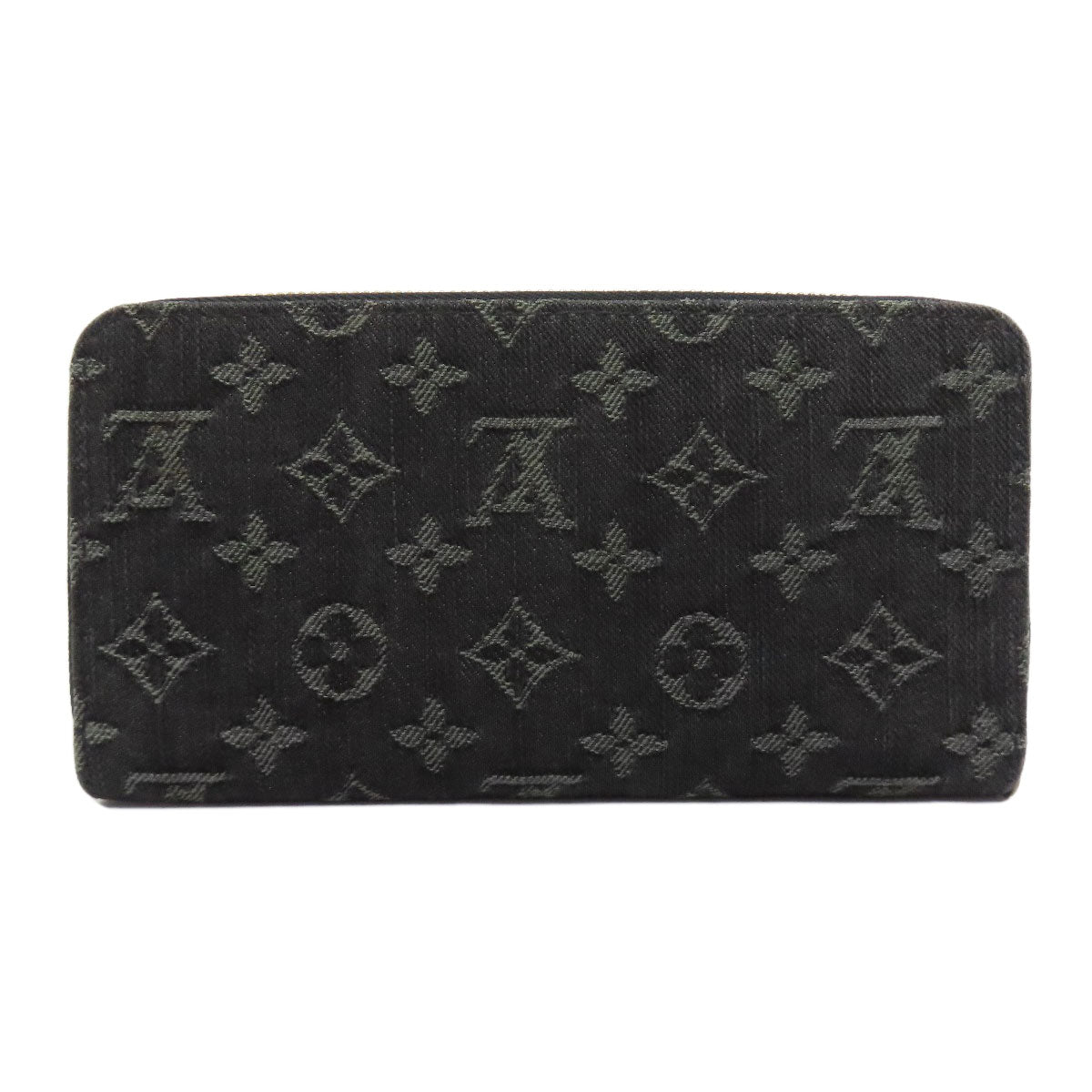 LOUIS VUITTON M95614 Zippy wallet Long wallet (with coin pocket) Denim Ladies [Used]