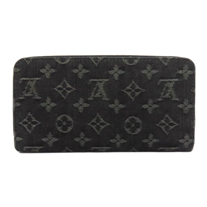 LOUIS VUITTON M95614 Zippy wallet Long wallet (with coin pocket) Denim Ladies [Used]