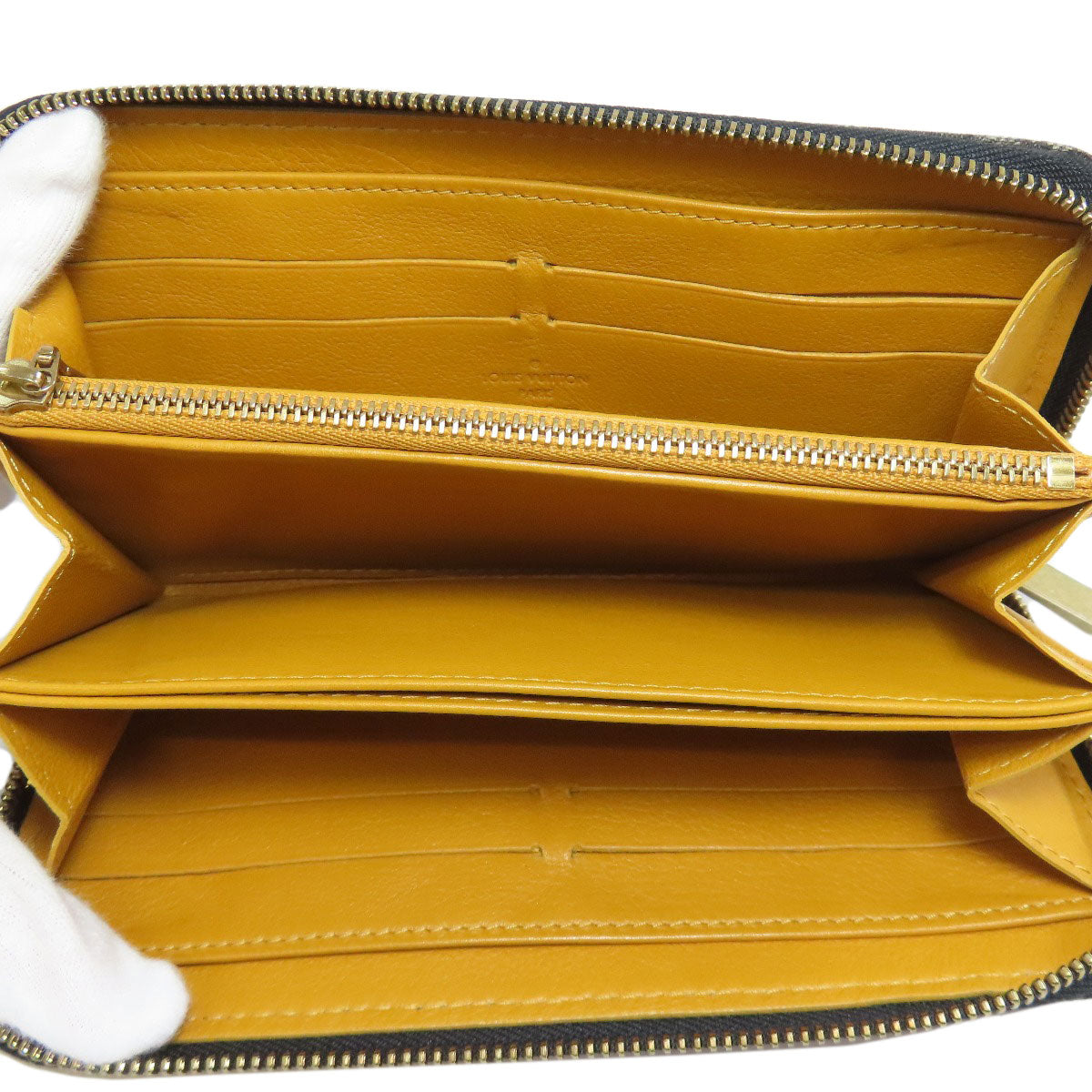 LOUIS VUITTON M95614 Zippy wallet Long wallet (with coin pocket) Denim Ladies [Used]